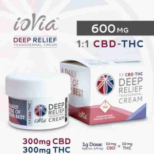 Deep Relief Transdermal Cream CBD-THC Gothenburg