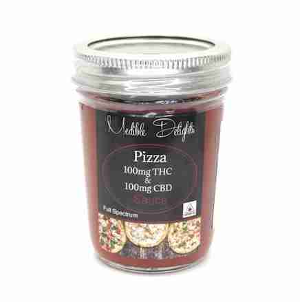 Delights Pizza Sauce Full Spectrum THC & CBD infused Berlin