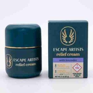 Escape Artists 1:1 Lavender THC Relief Cream Geneva