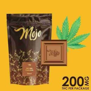 Mojo Milk Chocolate Bites (Sativa) 200mg Hamburg