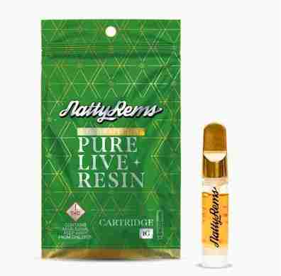 Natty Rems Runtz Pure Live Resin Cartridge Athens
