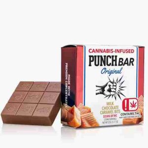 Punch Bar Milk Chocolate Carmel Bits Edible Lodz
