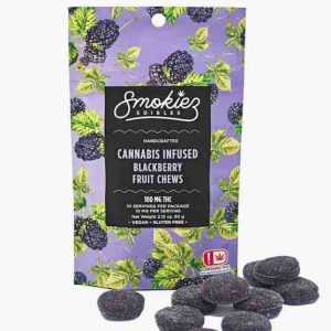 Smokiez Blackberry Fruit Chews Edibles - 100mg THC Rotterdam