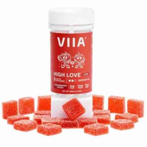 Viia Delta 9  CBD:THCv High Love Libido Gummies
